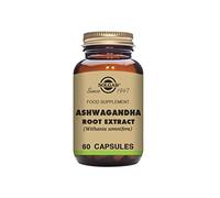 Solgar Ashwagandha Root Extract Vegetable Capsules - Pack of 60 | Premium Herbal Supplement - Helps Support Stress Relief & Energy Levels - Daily Botanical Formula - Vegan & Gluten Free
