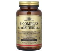 Solgar B-Complex with Vitamin C Stress Formula 100 - 250 Tablets, Free P&P