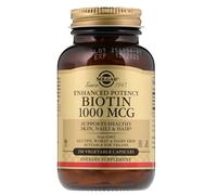 Solgar, Biotin, 1,000 mcg, 250 Vegetable Capsules