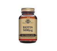 Solgar Biotin 5000 µg Vegetable Capsules - Pack of 50