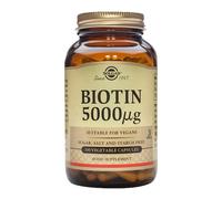 Solgar Biotin 5000ug 100 Vegetable Capsules