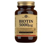 Solgar Biotin 5000ug Vegicaps 100 Vegicaps