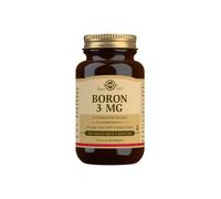Solgar Boron 3mg 100 Vegetable Capsules Trace Mineral Bone Metabolism Vegan