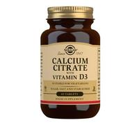 Solgar Calcium Citrate With Vitamin D 60 Tablets