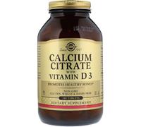 Solgar, Calcium Citrate with Vitamin D3, 240 Tablets