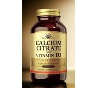Solgar Calcium Citrate with Vitamin D3 Tablets - Pack of 240
