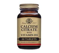 Solgar Calcium Citrate With Vitamin D 60 Tablets