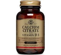 Solgar Calcium Citrate with Vitamin D3 60 Tablets
