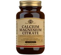 Solgar Calcium Magnesium Citrate Tablets 50 or 100 Vegan Vegetarian Gluten Free