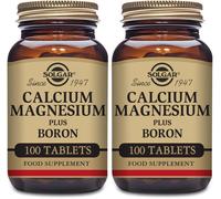 Solgar Calcium Magnesium Plus Boron 100 Tablets X 2