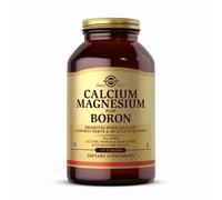 Solgar Calcium Magnesium Plus Boron Tablets - Bones & Teeth - Muscle & Immune Support - Vegan - 250 Tablets 260 g (Pack of 1),Brown