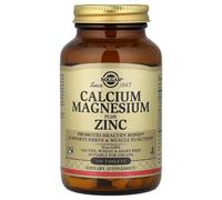 Solgar Calcium Magnesium Plus Zinc 100 - 250 Tablets, Fresh, Free P&P