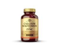 Solgar Calcium Magnesium Plus Zinc Tablets - Pack of 100 - Healthy Bones, Teeth