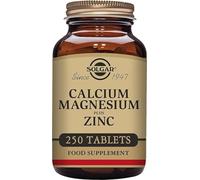 Solgar Calcium Magnesium Plus Zinc Tablets - Pack of 250 | Synergistic Mineral Complex for Healthy Bones, Teeth & Muscle Function - Supports Nervous System Health, Vegan