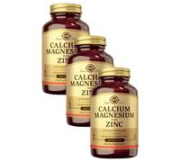 Solgar Calcium Magnesium Plus Zinc Tablets | Pack of 300 | Healthy