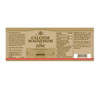 Solgar Calcium/magnesium/zinc 250 Units One Size Brown