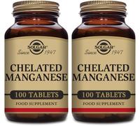 Solgar Chelated Manganese 100 Tablets X 2