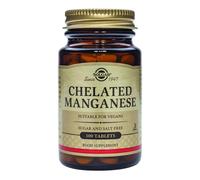 Solgar Chelated Manganese - Premium Mineral - 100 Tablets