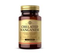 Solgar Chelated Manganese Tablets - Pack of 100 - For Strong Bones and Healthy Metabolism - Easy to Absorb - Vegan, Gluten Free and Kosher