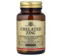Solgar Chelated Zinc 100 - 250 Tablets (22 mg ) Fresh Stock, Free P&P