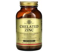 Solgar, Chelated Zinc, 250 Tablets