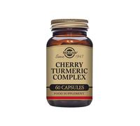 Solgar Cherry Turmeric Complex Vegetable Capsules - Pack of 60 - Antioxidant and Anti-Inflammatory Properties - for Daily Wellbein