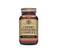 Solgar Cherry Turmeric Complex Vegetable Capsules - Pack of 60 - Antioxidant and Anti-Inflammatory Properties - for Daily Wellbeing - Vegan and Gluten-Free