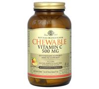 Solgar, Chewable Vitamin C, Natural Orange, 500 mg, 90 Chewable Tablets
