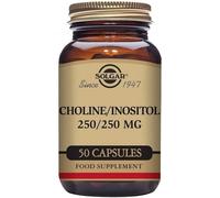 Solgar Choline 250 Mg / Inositol 250 Mg Vegetable Capsules - Pack of 50 - Suppor