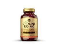 Solgar Choline 350mg - Healthy Liver Function - Supports Fat Metabolism - Essential Micronutrient - Vegan - 100 Vegetable Capsules