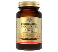 Solgar Chromium Picolinate 200 µg Vegetable Capsules - Pack of 90 - High Absorption Rate - Supports a Healthy Metabolism and Blood Glucose Level - Vegan and Gluten Free Gold