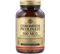 Solgar, Chromium Picolinate, 500 mcg, 120 Vegetable Capsules