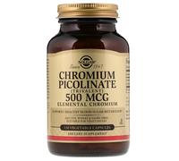 Solgar, Chromium Picolinate, 500 mcg, 120 Vegetable Capsules