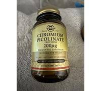 Solgar Chromium Picolinate Providing 200ug 90 Vegetable Capsules