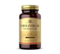 Solgar Cod Liver Oil Softgels - Pack of 250 - Premium Blend of Essential Fatty Acid - With Vitamins A & D - Supports brain, vision and heart health - Immunity Support - Gluten Free