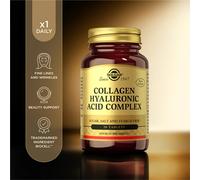 Solgar Collagen Hyaluronic Acid Complex 30 Tablets nourish skin from within