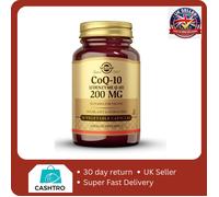 Solgar Coenzyme Q-10 200 mg Vegetable Capsules, 30