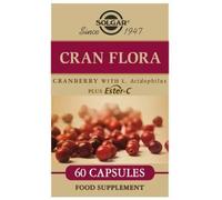 Solgar Cran Flora with Probiotics Plus Ester-C 60 vegetable capsules