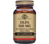 Solgar DLPA 500 mg (DL-Phenylalanine) Vegetable Capsules - Pack of 50