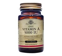 Solgar 5000 IU Dry Vitamin A Tablets - 100 Tablets