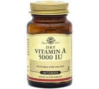 Solgar Dry Vitamin A 5000UI Palmitate 100 Tablets