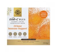Solgar Effervescent Sachets Ester-C® Plus - Immune Support with B-Vitamins, Zinc & Magnesium - 21x