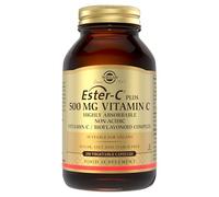 Solgar Ester-C Plus 500 mg Vitamin C Vegetable Capsules - Pack of 250 | Advanced Immune System Support - Gentle Non-Acidic Formula Ideal for Sensitive Stomachs - Vegan & Gluten-Free