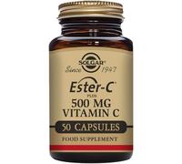 Solgar Ester-C Plus 500 mg Vitamin C Vegetable Capsules - Pack of 50
