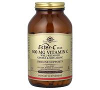 Solgar Ester-C® Plus, Vitamin C, 500 mg 100 - 250 Vegetable Capsules