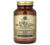 Solgar Ester-C® Plus, Vitamin C, 500 mg 100 - 250 Vegetable Capsules
