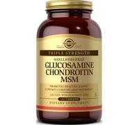 Solgar Extra Strength Glucosamine Chondroitin MSM Tablets, 120
