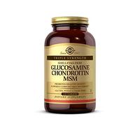 Solgar Extra Strength Glucosamine Chondroitin MSM - 120 Tablets | Joint & Cartilage Support Formula for Flexibility & Mobility - Shellfish-Free Extra Strength Complex, Gluten-Free, 120 Count