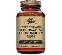 Solgar Extra Strength Glucosamine Chondroitin MSM 60 Tablets