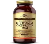 Solgar Extra Strength Glucosamine Chondroitin MSM Tablets - Pack of 120 - Bone, Joint and Cartilage Care - Shellfish Free - Gluten